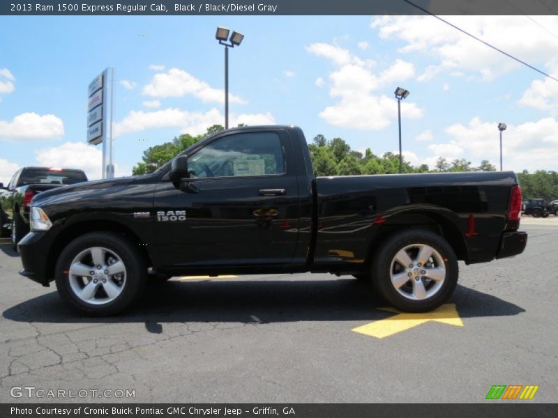  2013 1500 Express Regular Cab Black