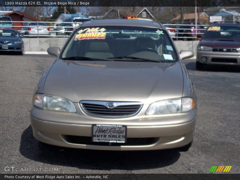 Mojave Beige Mica / Beige 1999 Mazda 626 ES