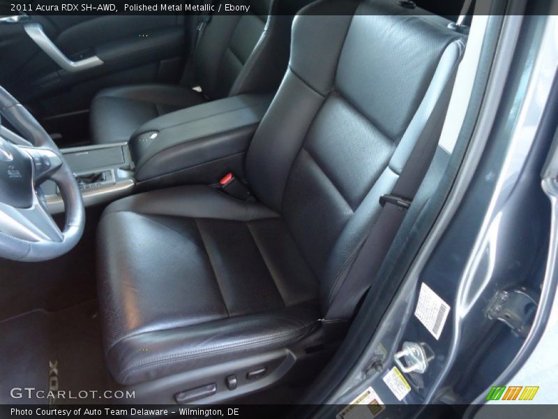 Polished Metal Metallic / Ebony 2011 Acura RDX SH-AWD