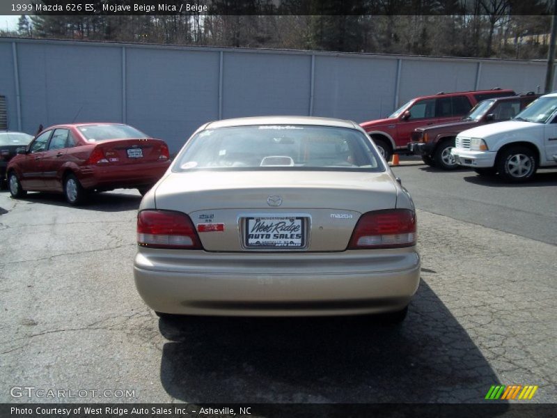 Mojave Beige Mica / Beige 1999 Mazda 626 ES