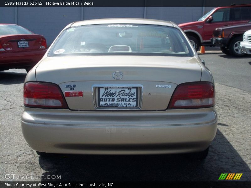 Mojave Beige Mica / Beige 1999 Mazda 626 ES