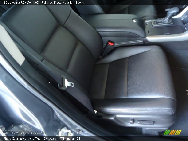 Polished Metal Metallic / Ebony 2011 Acura RDX SH-AWD