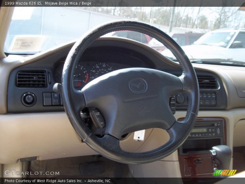 Mojave Beige Mica / Beige 1999 Mazda 626 ES