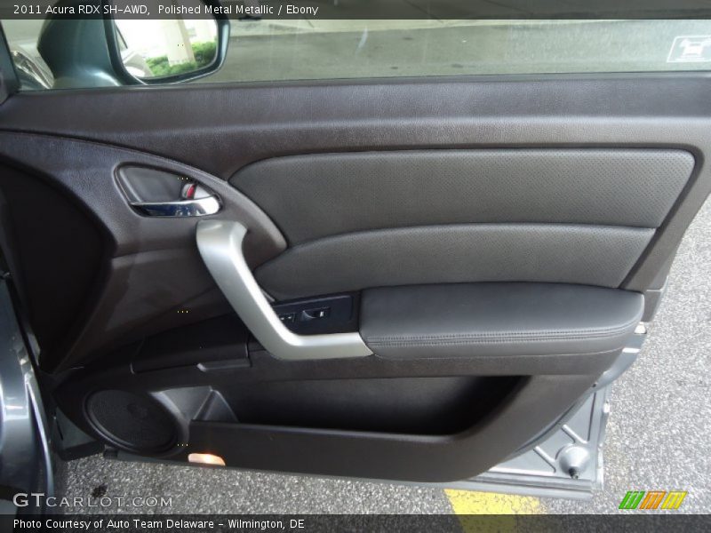 Polished Metal Metallic / Ebony 2011 Acura RDX SH-AWD