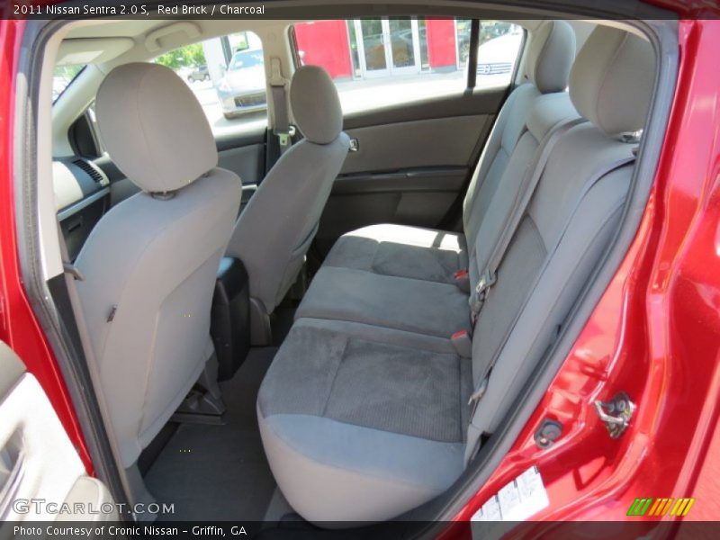 Red Brick / Charcoal 2011 Nissan Sentra 2.0 S