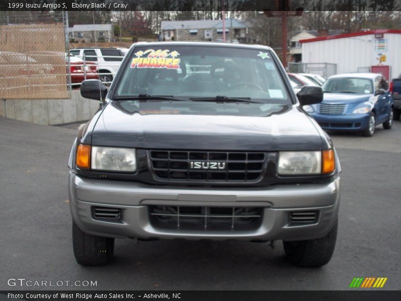 Ebony Black / Gray 1999 Isuzu Amigo S