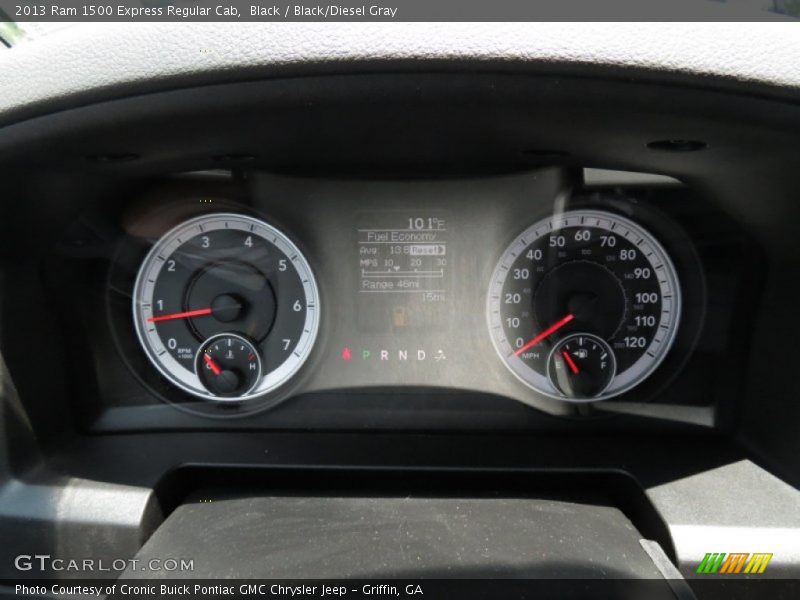  2013 1500 Express Regular Cab Express Regular Cab Gauges