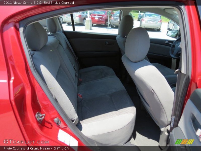 Red Brick / Charcoal 2011 Nissan Sentra 2.0 S