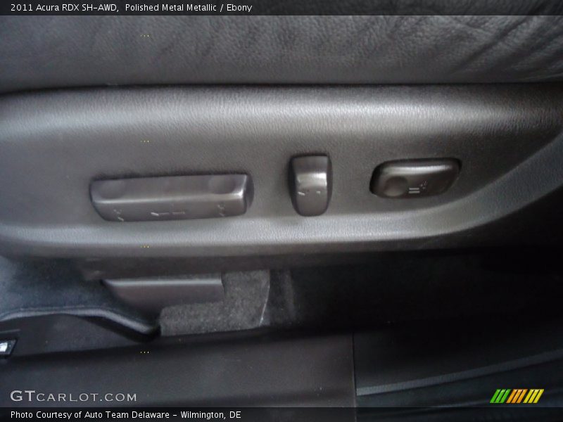 Polished Metal Metallic / Ebony 2011 Acura RDX SH-AWD