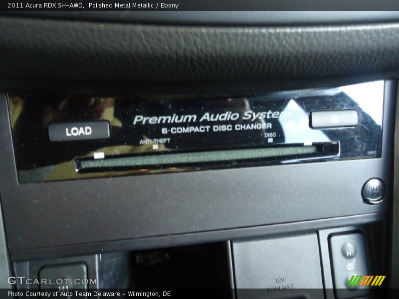 Polished Metal Metallic / Ebony 2011 Acura RDX SH-AWD