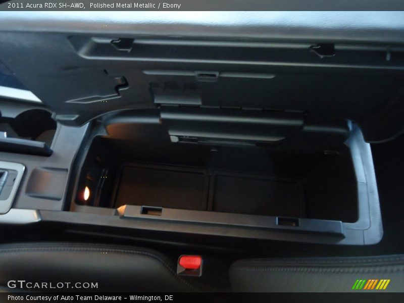 Polished Metal Metallic / Ebony 2011 Acura RDX SH-AWD