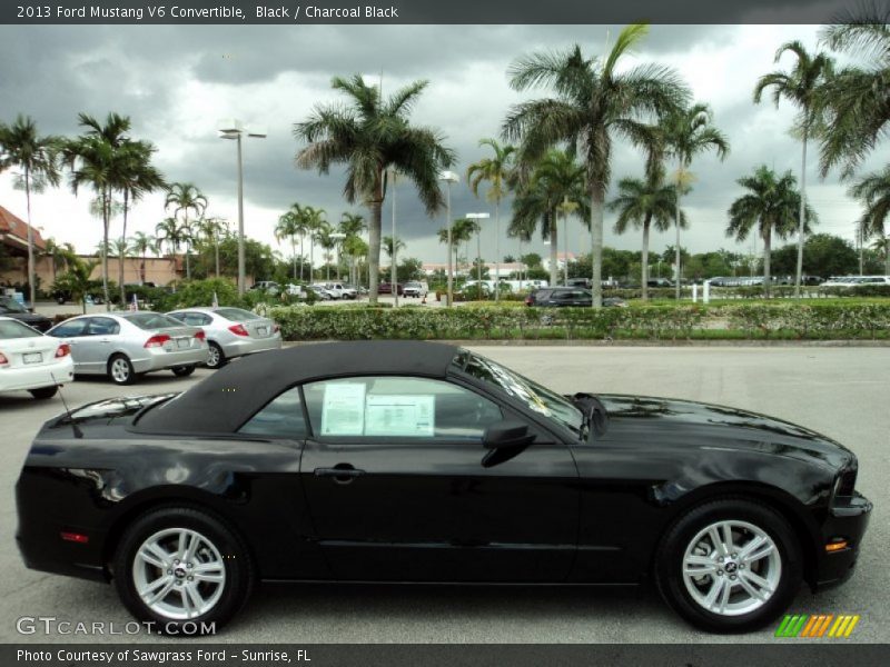  2013 Mustang V6 Convertible Black