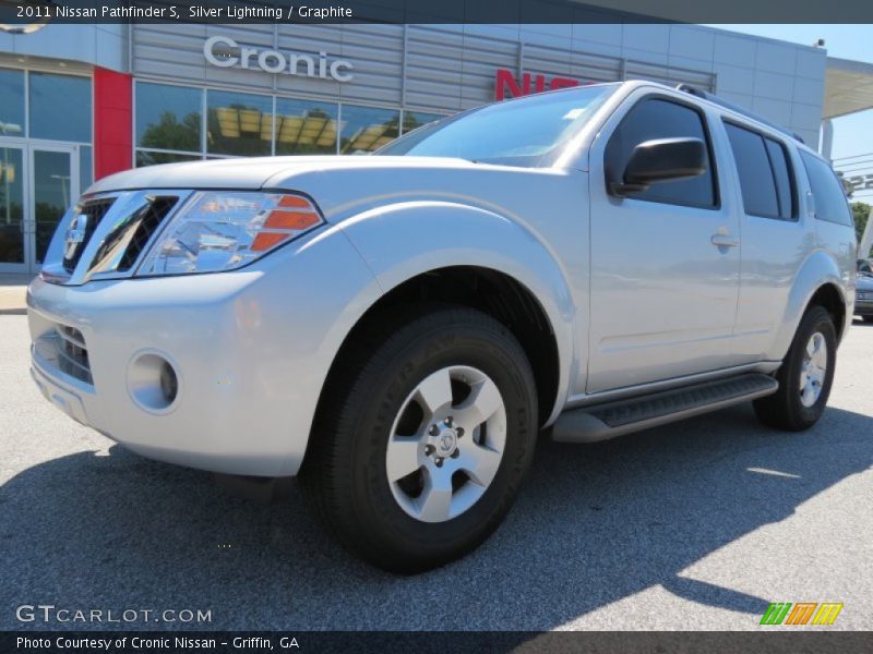 Silver Lightning / Graphite 2011 Nissan Pathfinder S