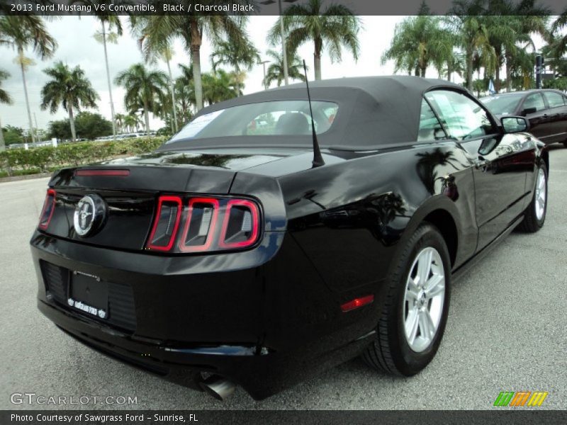 Black / Charcoal Black 2013 Ford Mustang V6 Convertible