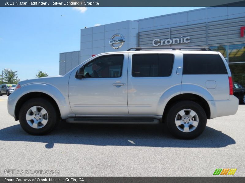 Silver Lightning / Graphite 2011 Nissan Pathfinder S