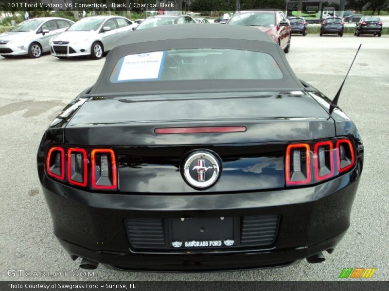 Black / Charcoal Black 2013 Ford Mustang V6 Convertible