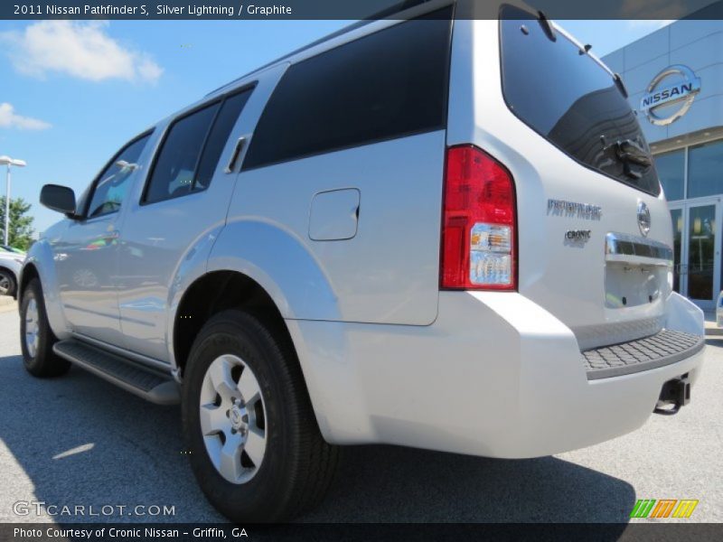 Silver Lightning / Graphite 2011 Nissan Pathfinder S
