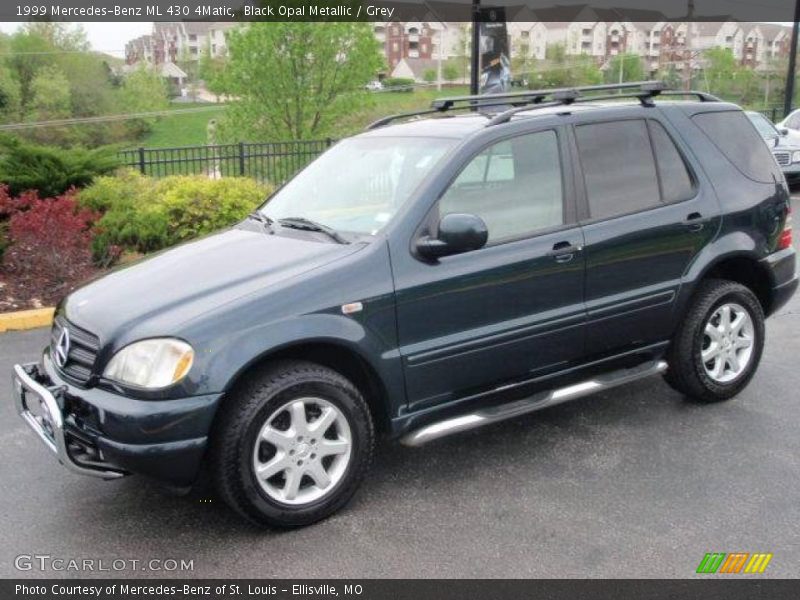 Black Opal Metallic / Grey 1999 Mercedes-Benz ML 430 4Matic