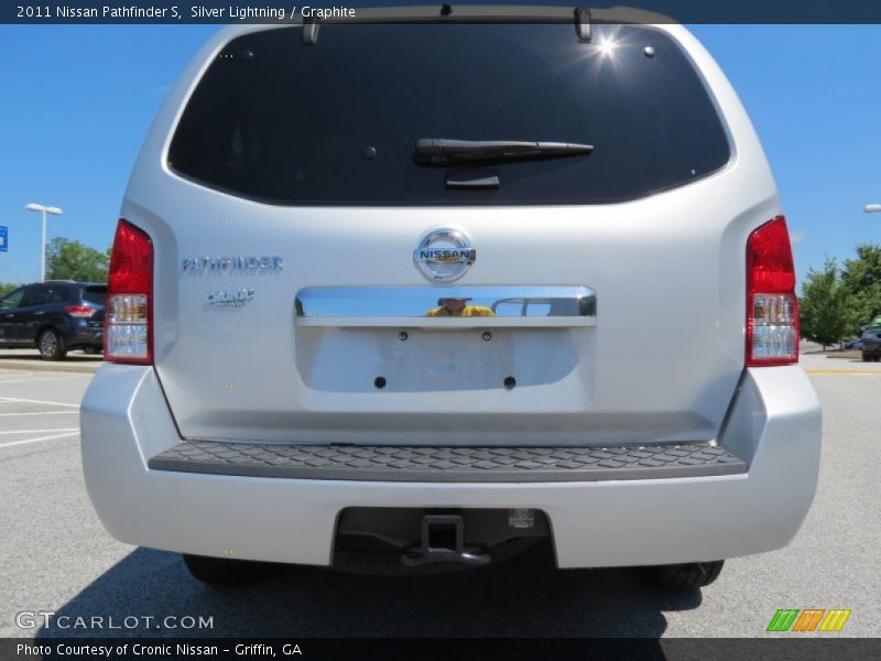 Silver Lightning / Graphite 2011 Nissan Pathfinder S