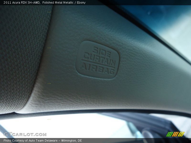 Polished Metal Metallic / Ebony 2011 Acura RDX SH-AWD