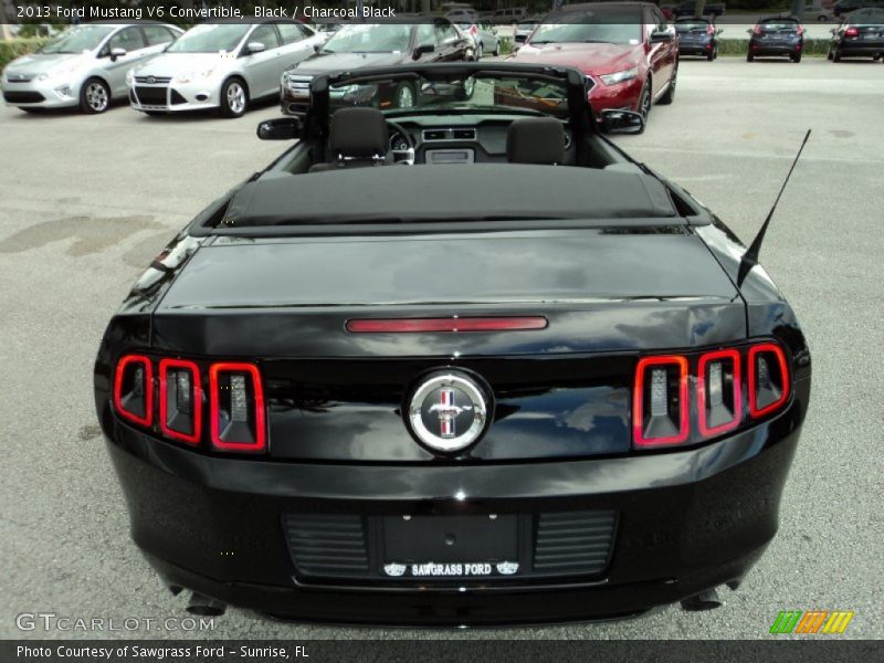 Black / Charcoal Black 2013 Ford Mustang V6 Convertible