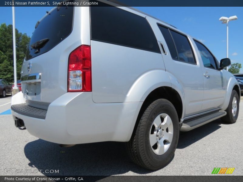 Silver Lightning / Graphite 2011 Nissan Pathfinder S