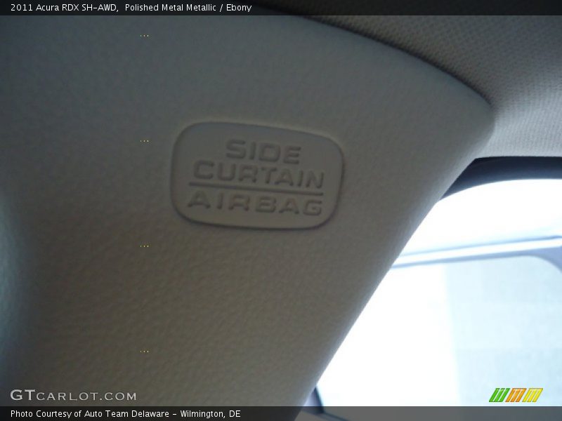 Polished Metal Metallic / Ebony 2011 Acura RDX SH-AWD