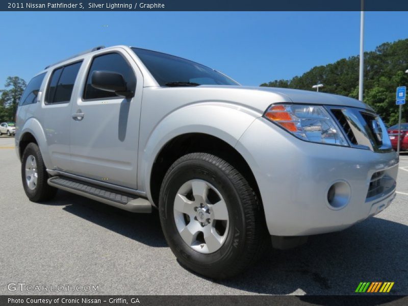 Silver Lightning / Graphite 2011 Nissan Pathfinder S