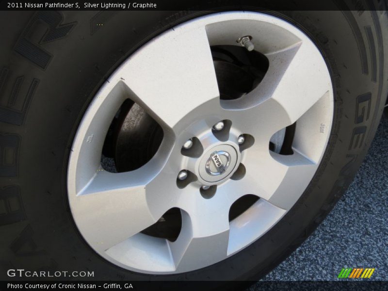 Silver Lightning / Graphite 2011 Nissan Pathfinder S