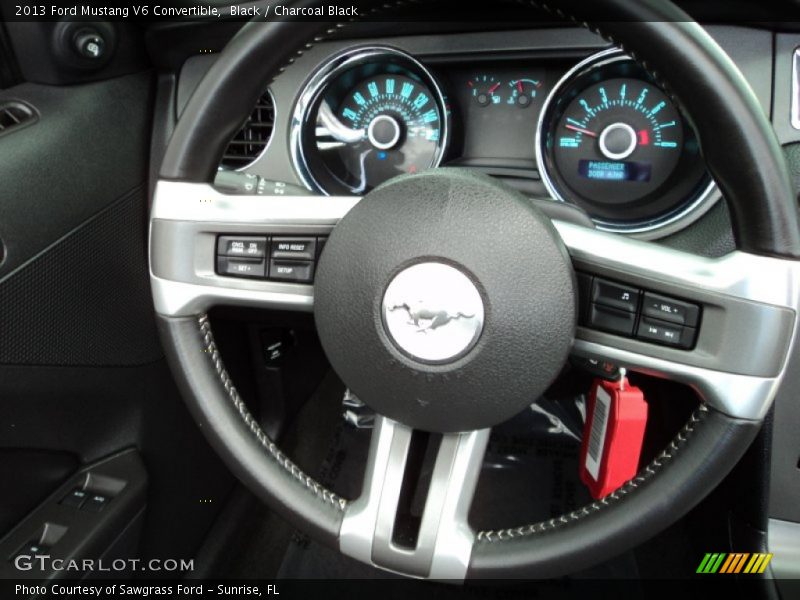Black / Charcoal Black 2013 Ford Mustang V6 Convertible
