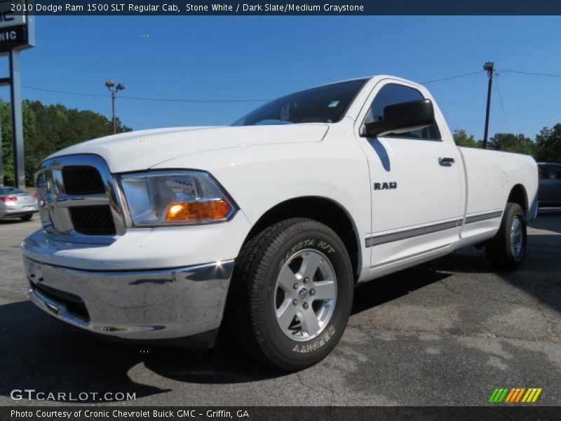 Stone White / Dark Slate/Medium Graystone 2010 Dodge Ram 1500 SLT Regular Cab