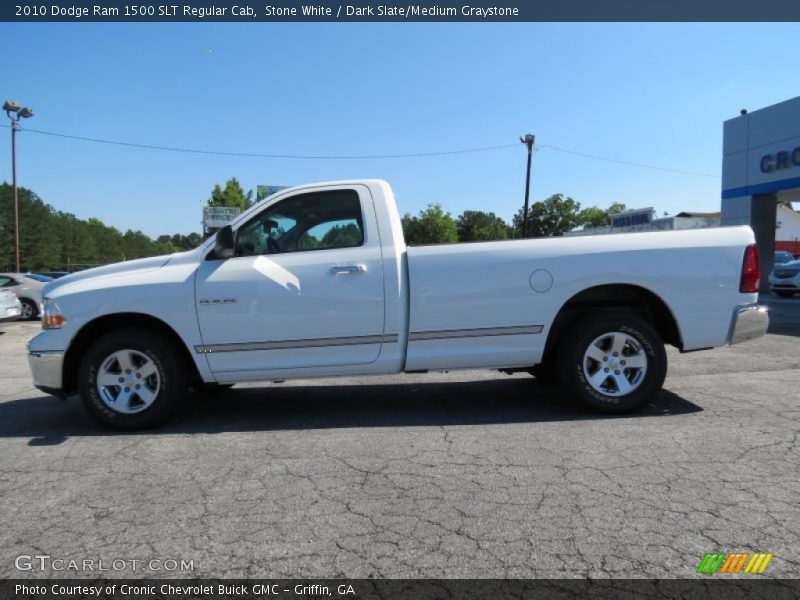 Stone White / Dark Slate/Medium Graystone 2010 Dodge Ram 1500 SLT Regular Cab