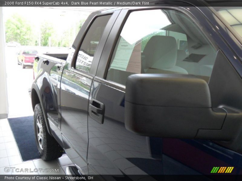 Dark Blue Pearl Metallic / Medium/Dark Flint 2008 Ford F150 FX4 SuperCab 4x4