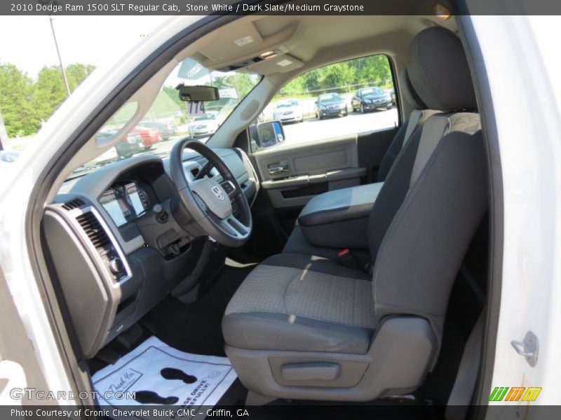 Stone White / Dark Slate/Medium Graystone 2010 Dodge Ram 1500 SLT Regular Cab