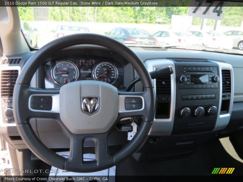 Stone White / Dark Slate/Medium Graystone 2010 Dodge Ram 1500 SLT Regular Cab
