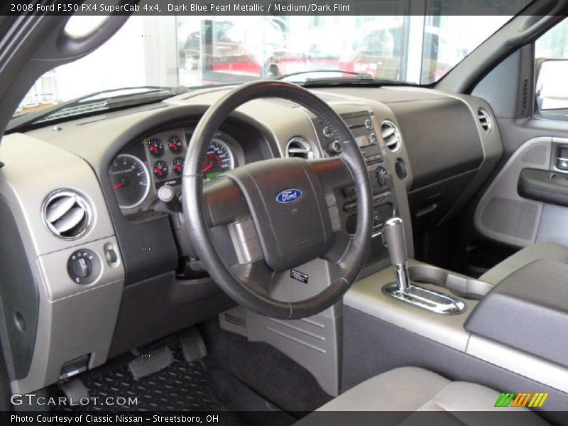 Medium/Dark Flint Interior - 2008 F150 FX4 SuperCab 4x4 