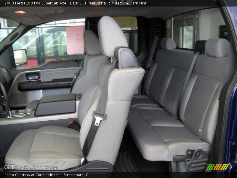 Rear Seat of 2008 F150 FX4 SuperCab 4x4