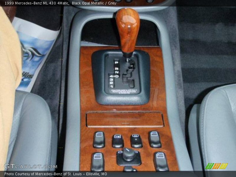 Black Opal Metallic / Grey 1999 Mercedes-Benz ML 430 4Matic