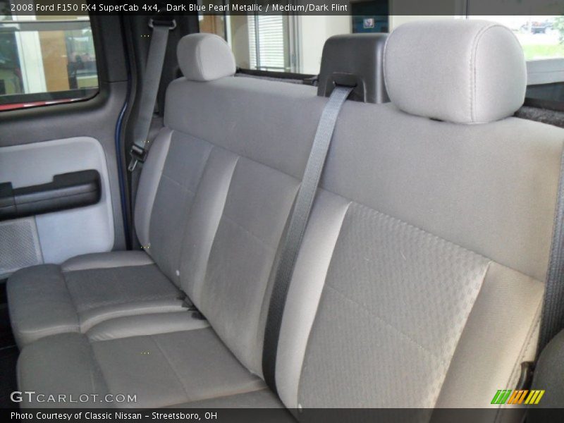 Rear Seat of 2008 F150 FX4 SuperCab 4x4
