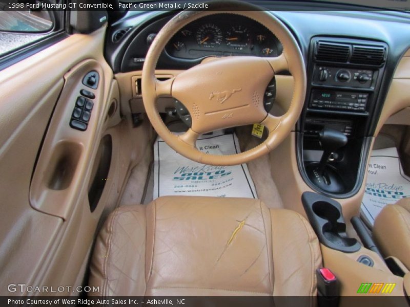 Dashboard of 1998 Mustang GT Convertible