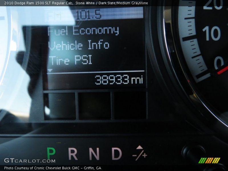Stone White / Dark Slate/Medium Graystone 2010 Dodge Ram 1500 SLT Regular Cab