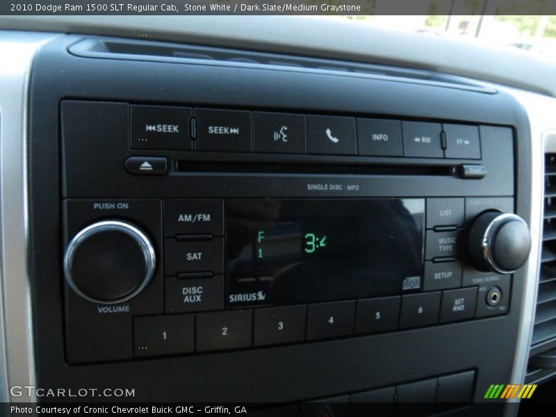 Stone White / Dark Slate/Medium Graystone 2010 Dodge Ram 1500 SLT Regular Cab