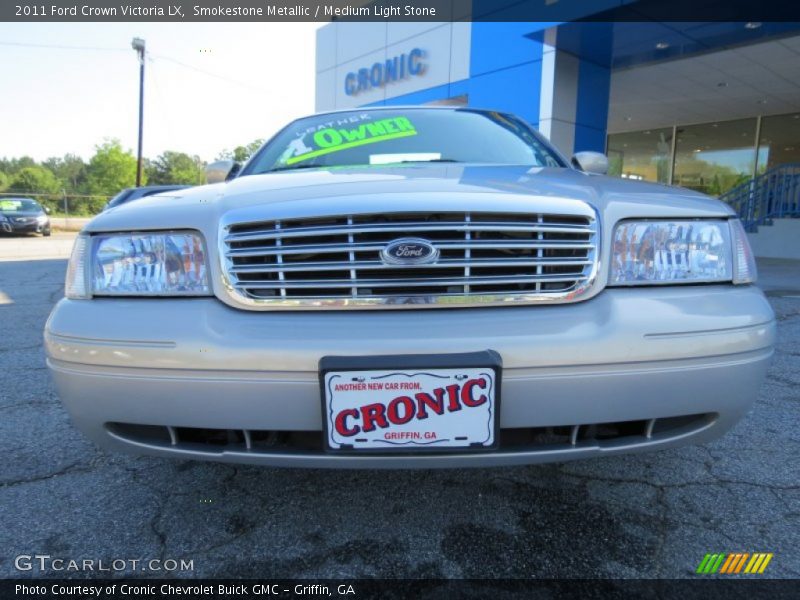 Smokestone Metallic / Medium Light Stone 2011 Ford Crown Victoria LX