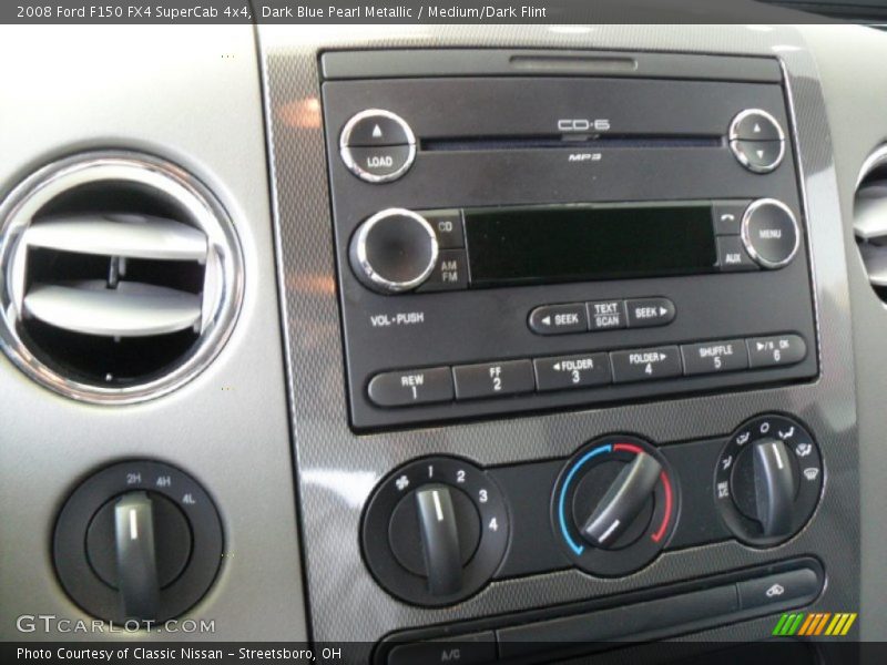 Controls of 2008 F150 FX4 SuperCab 4x4