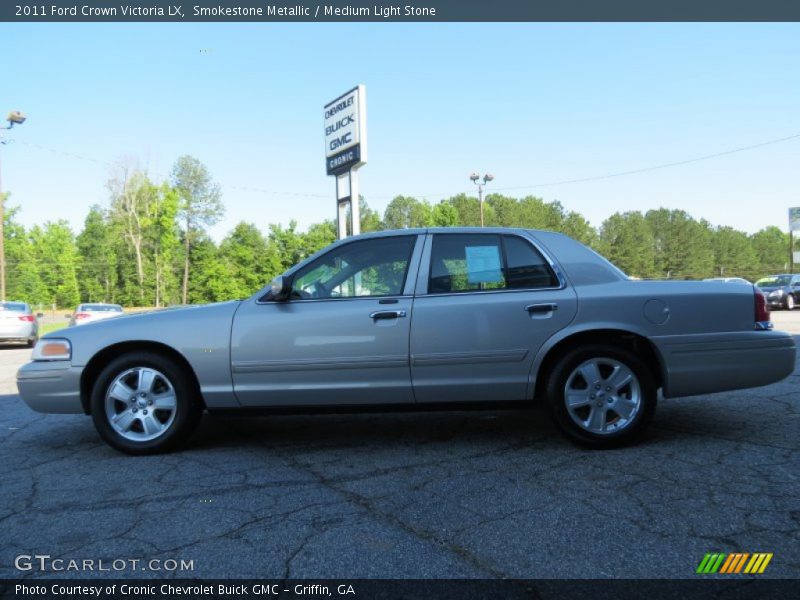 Smokestone Metallic / Medium Light Stone 2011 Ford Crown Victoria LX