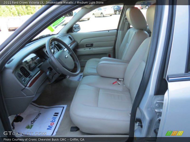 Smokestone Metallic / Medium Light Stone 2011 Ford Crown Victoria LX