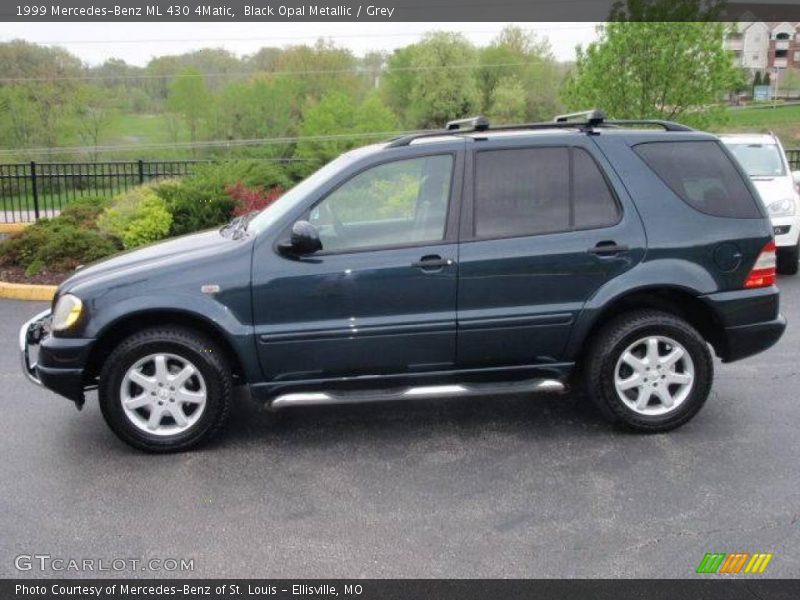 Black Opal Metallic / Grey 1999 Mercedes-Benz ML 430 4Matic