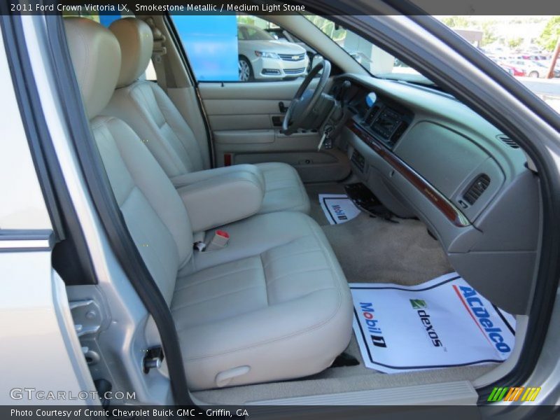 Smokestone Metallic / Medium Light Stone 2011 Ford Crown Victoria LX