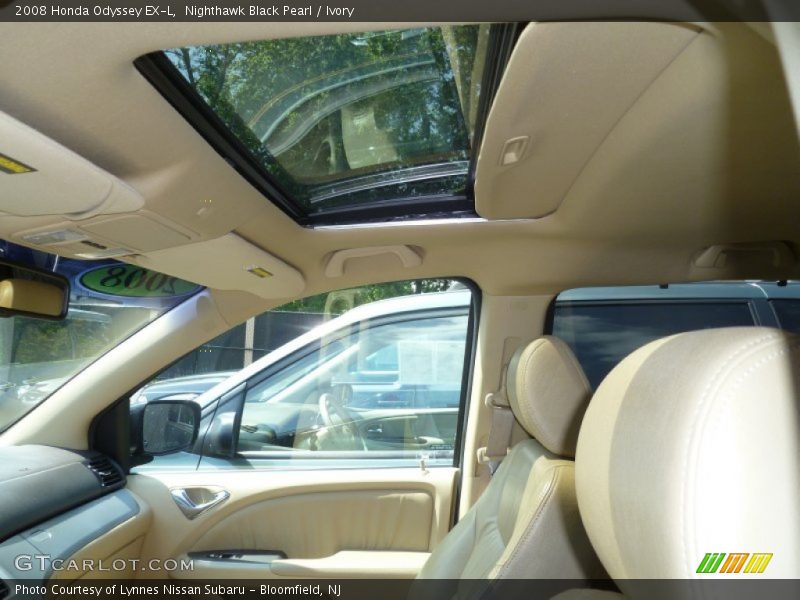 Nighthawk Black Pearl / Ivory 2008 Honda Odyssey EX-L