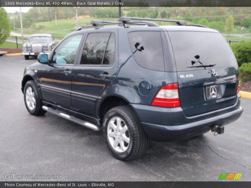 Black Opal Metallic / Grey 1999 Mercedes-Benz ML 430 4Matic